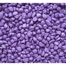 Грунт для аквариума GITTI (Польша) крашеный кварц Lilac (фиолетовый) 2-3мм 200г